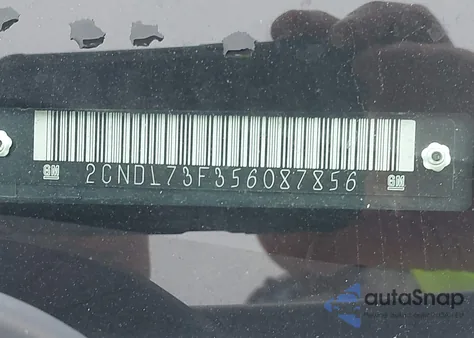 2005 Chevrolet Equinox Lt из США, поврежденный, VIN 2CNDL73F356087856